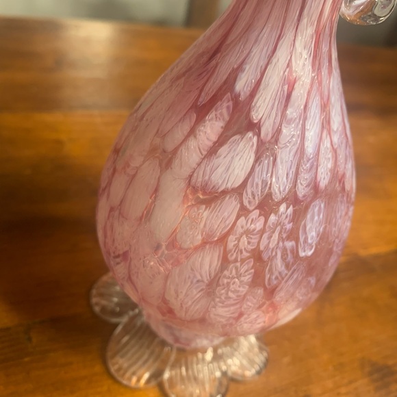 Vintage blown glass vase🍬🍭 - Picture 10 of 15